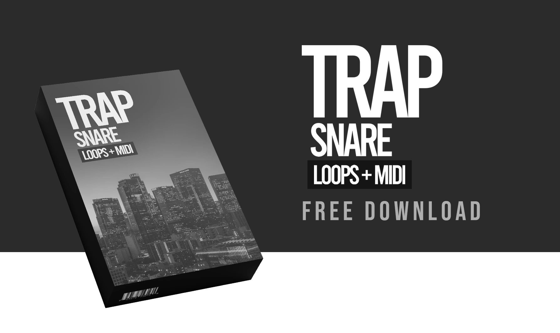 808 snare loop and midi
